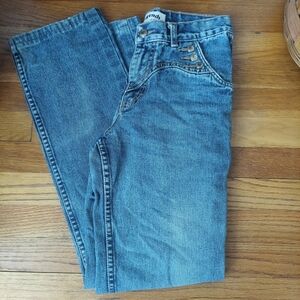 Vintage Legends By Lawman Size 5 Denim Western Jeans Boot Leg Medium Wash